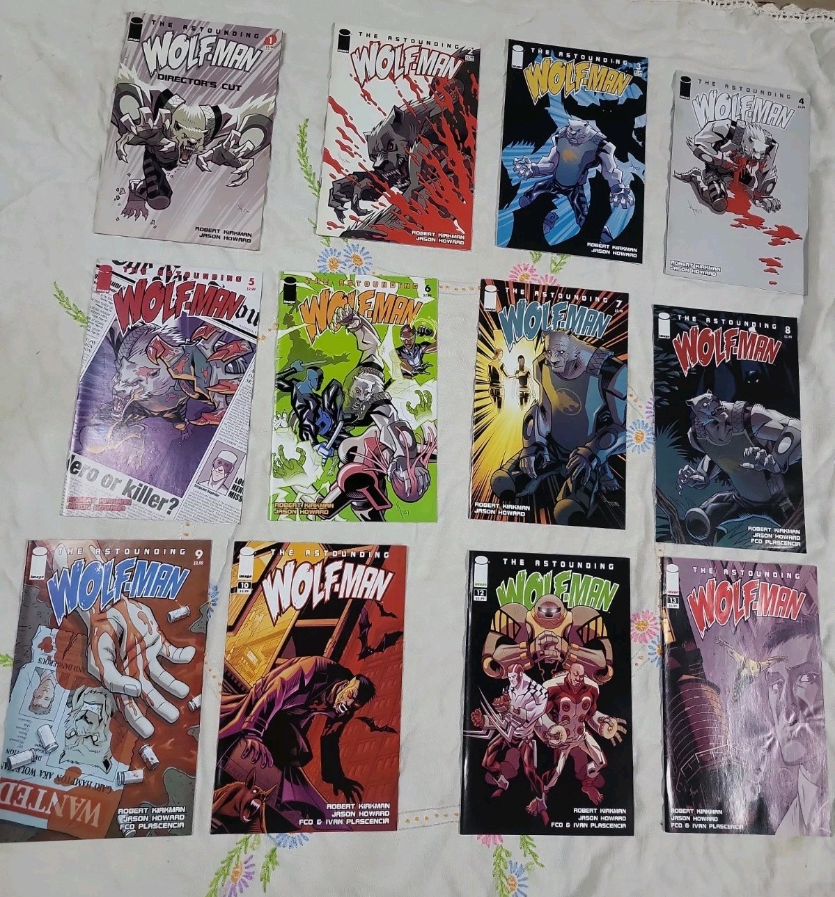 THE ASTOUNDING WOLF-MAN #1-25 IMAGE COMICS (missing 11) LOT Books Series