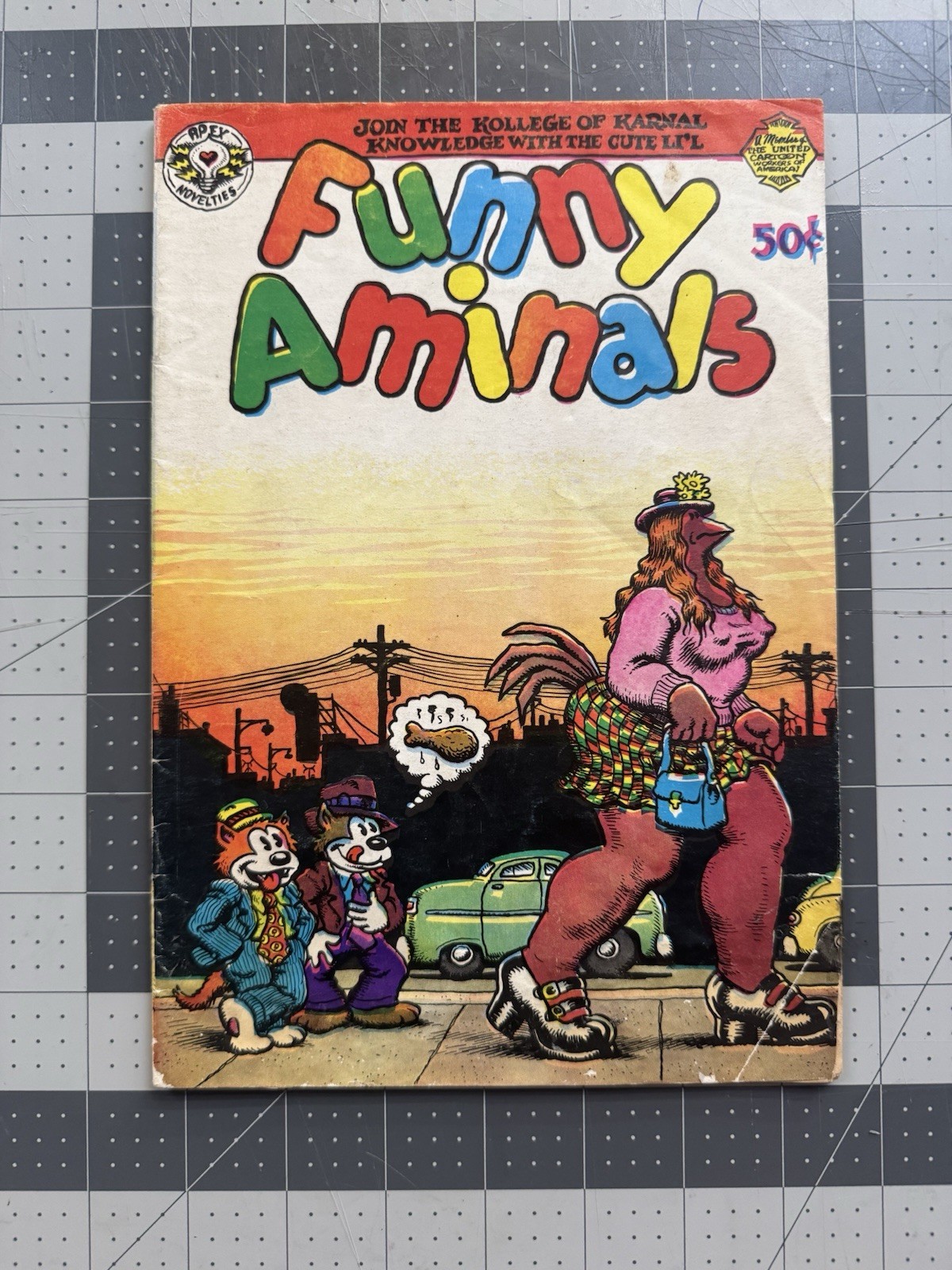 Funny Animals #1  1972 Apex Novelties 1st print 1st Maus Art Spiegelman R. Crumb