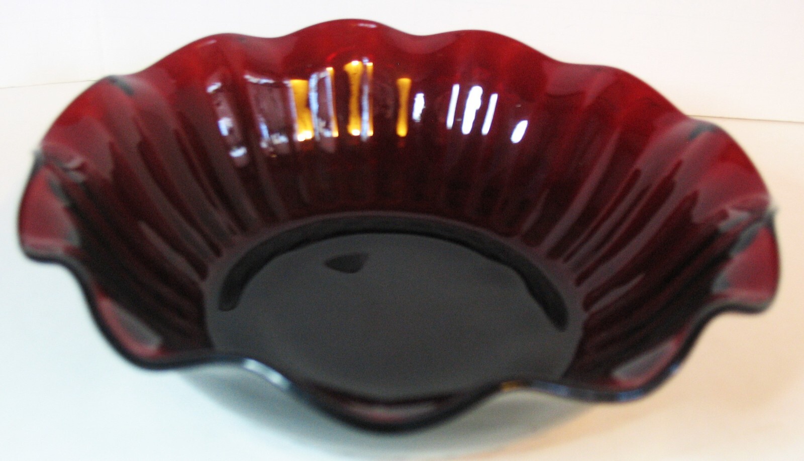 Anchor Hocking Royal Ruby A573 Candy Serving Bowl