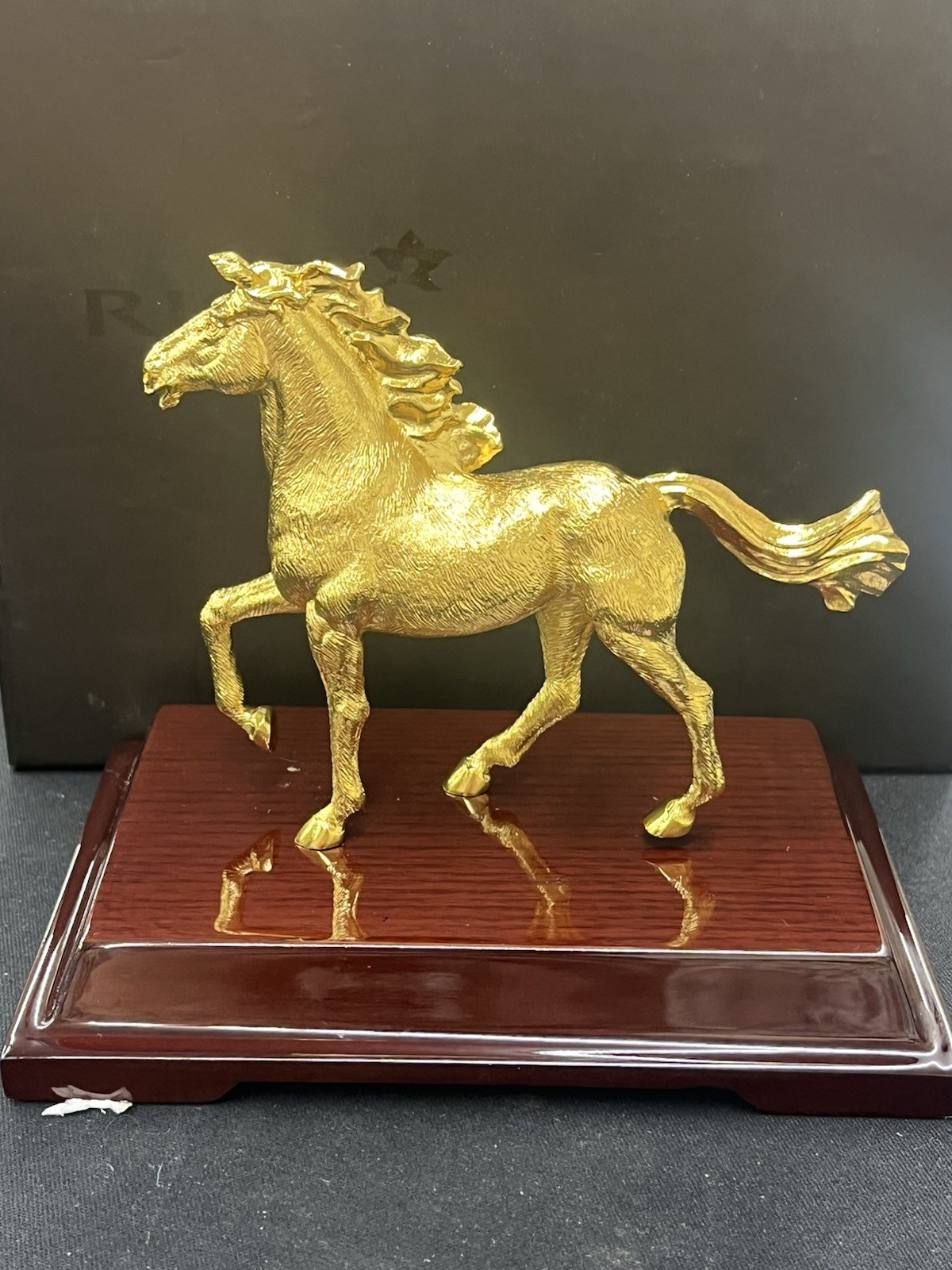 RISIS Limited Edition 24K Gold Plated “Golden Horse” 