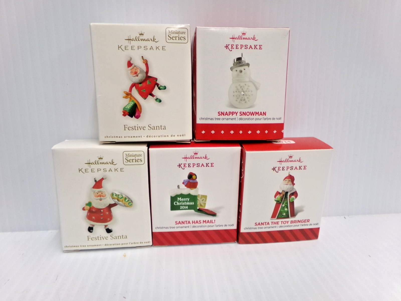 Hallmark Keepsake Ornament 2010/2011/2014/2014/2015 NEW IN BOX Hallmark Keepsake Ornament 2010/2011/2014/2014/2015 NEW IN BOX