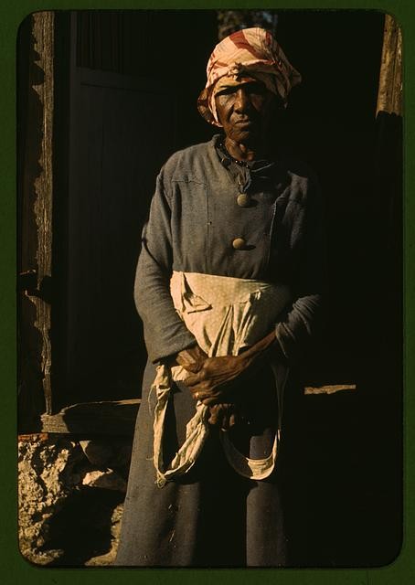 Photo:St Croix Virgin Islands FSA Borrower Portrait 1930s Man in Headwrap