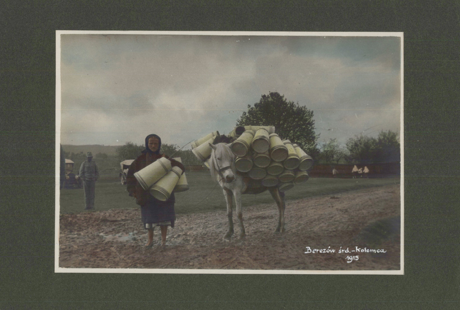 Ukrayina (Україна), Kolomyia, Selyanka i Poni vintage silver print Tirage arge Ukrayina (Україна), Kolomyia, Selyanka i Poni vintage silver print Tirage arge