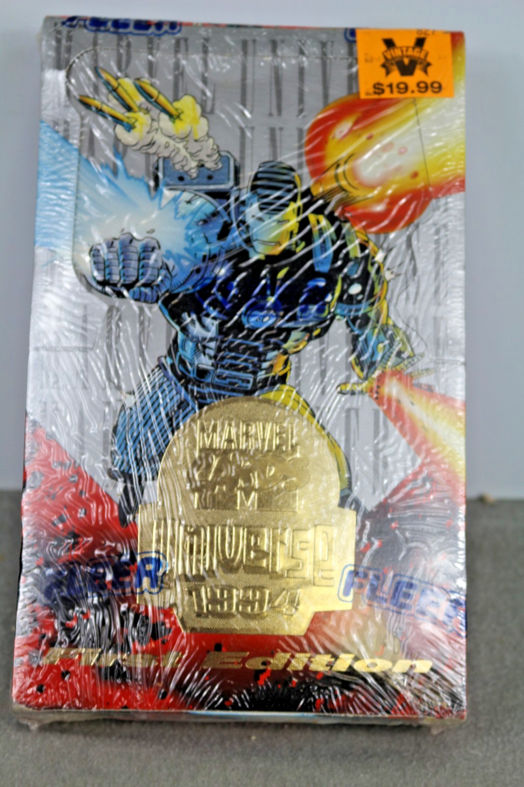 Vtg 1994 Fleer Marvel Universe First Addition  Box Factory Sealed Rare