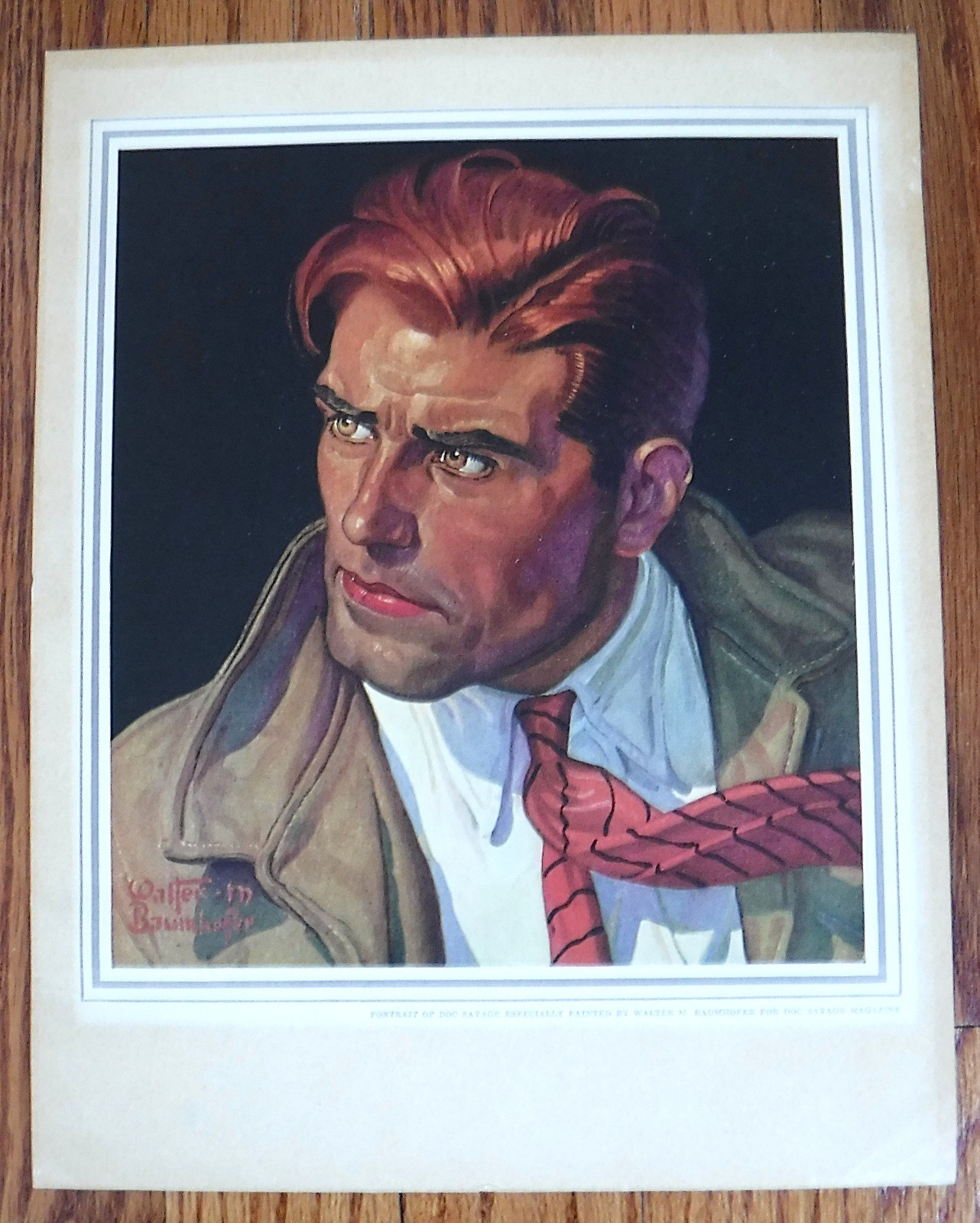 Doc Savage Quest of the Qui PULP Magazine Photo Premium Mega Rare 1935 VF Doc Savage Quest of the Qui PULP Magazine Photo Premium Mega Rare 1935 VF