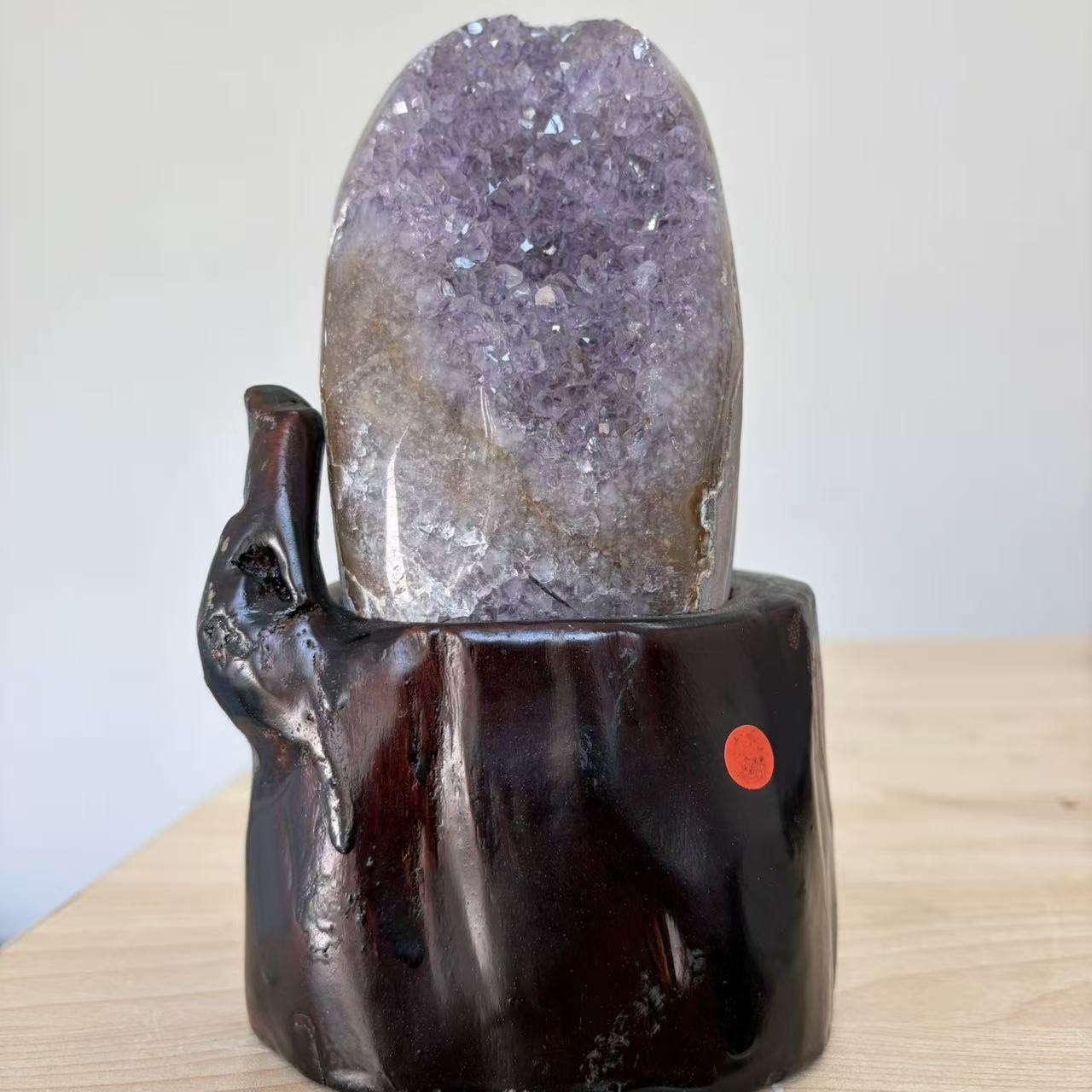 3.9LB Large Natural Amethyst Geode Cluster Crystal Mineral Specimen Healing