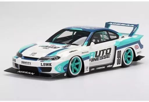 TSM 1/18 LB-Silhouette Nissan S15 Silvia Diecast Car Auto Finesse Model