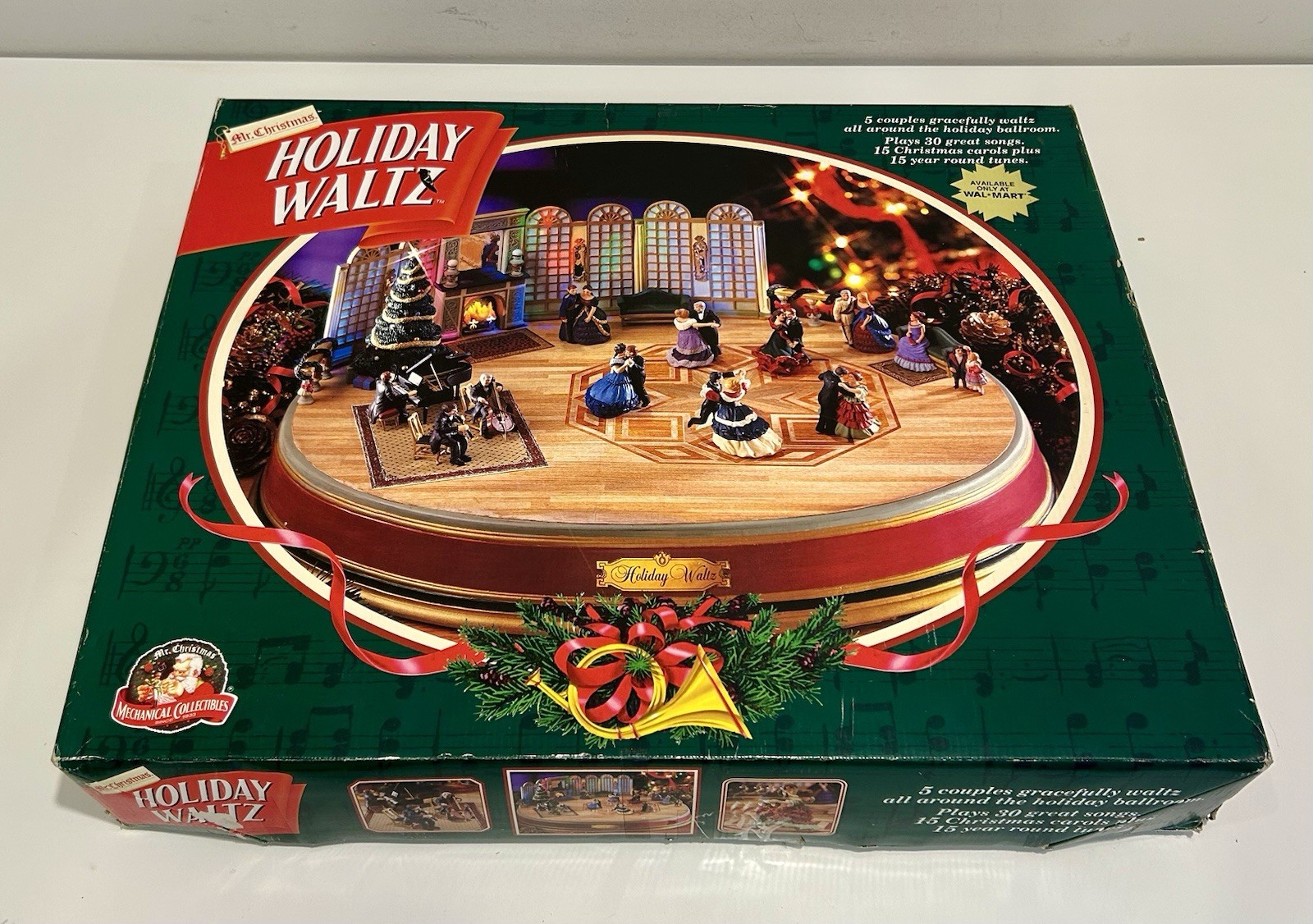 Vintage 1996 Mr Christmas Holiday In Motion And Holiday Waltz BOTH NEW IN BOX