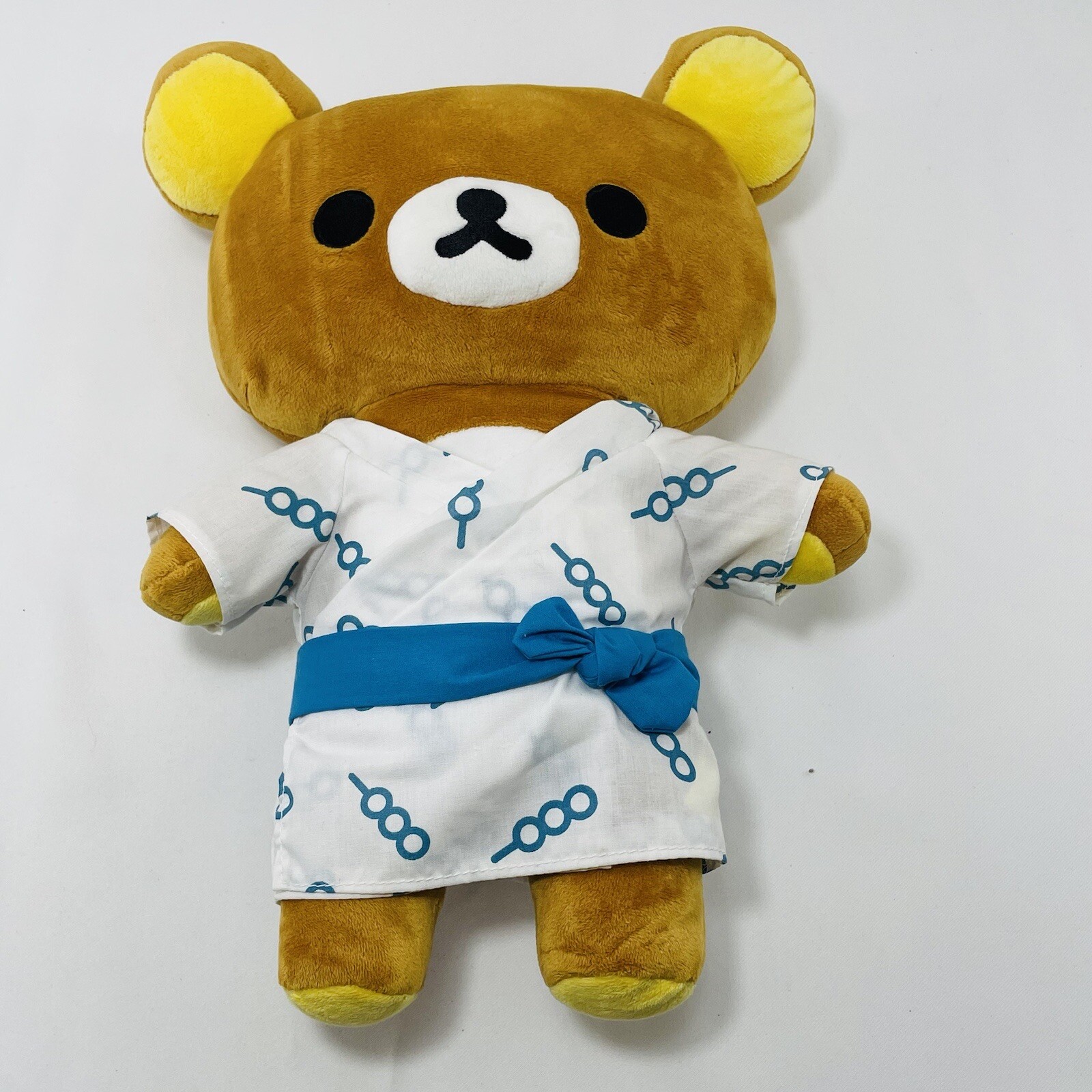 Sanx Rilakkuma Bear Plush Yukata Traditional Dress XL Big Outfit Bathrobe Pillow