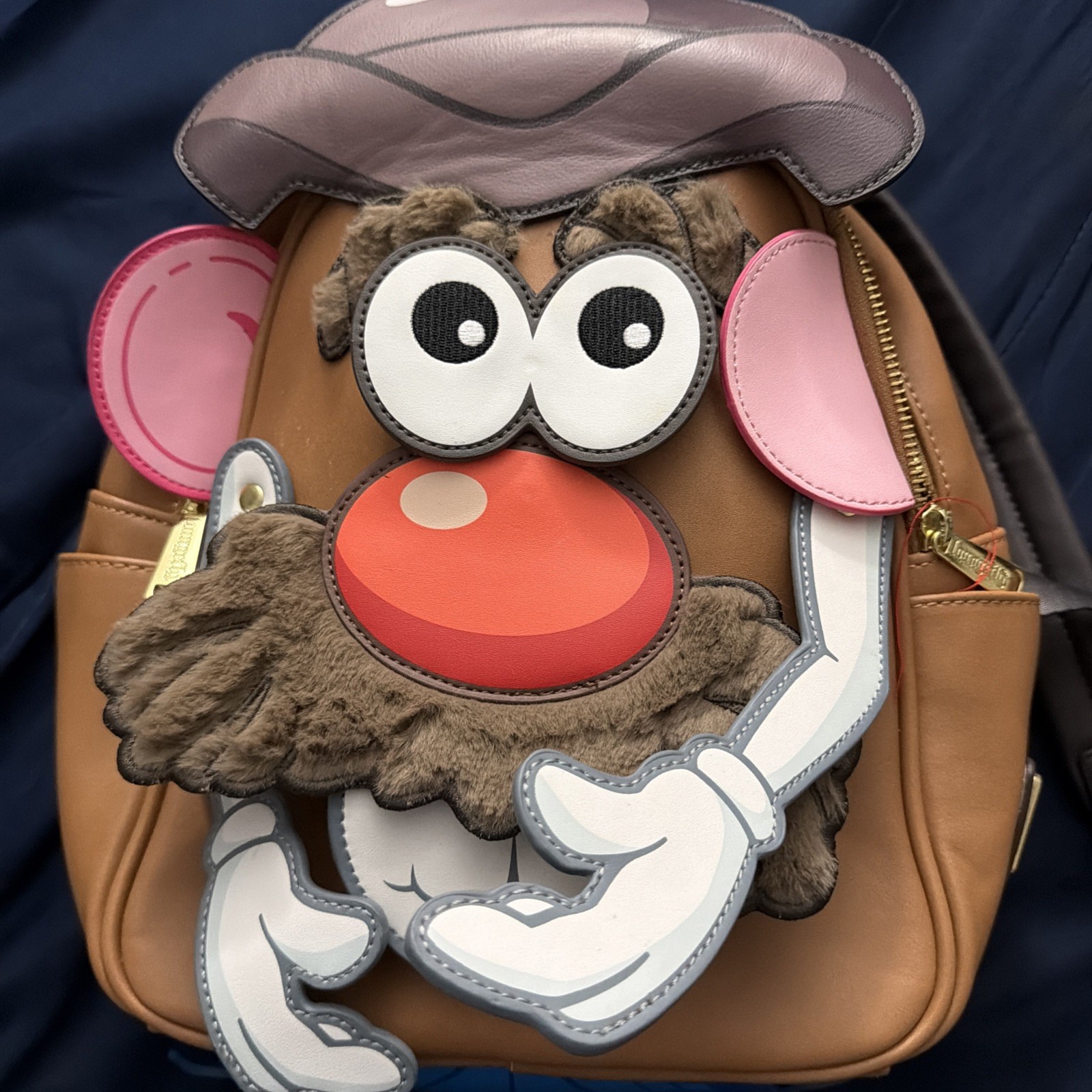 NWT***Loungefly Hasbro Mr. Potato Head Mini Backpack Interchangeable Faces