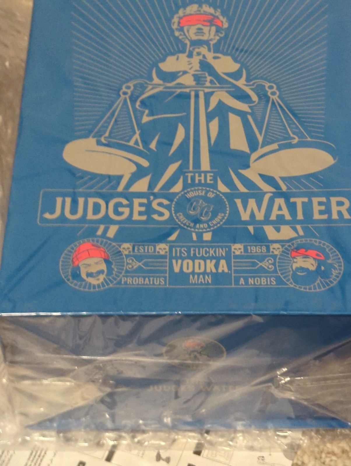 Cheech and Chong judges water replacement collectors box rare factory sealed