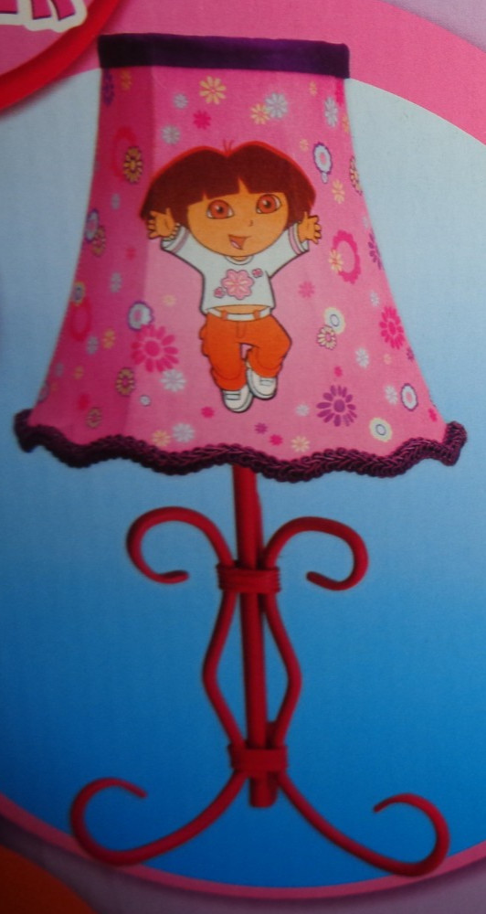 Nickelodeon Nick Jr. Dora the Explorer Night Light Lamp 13\