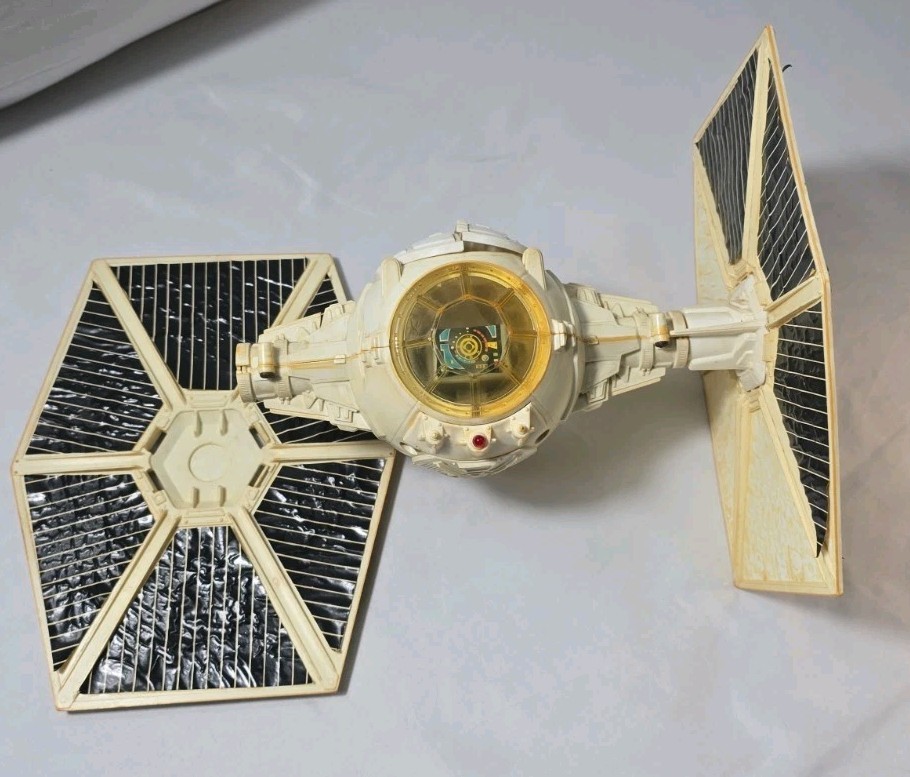 Vintage 1978 Kenner Star Wars TIE Fighter Vehicle Parts Repair Broken Wing