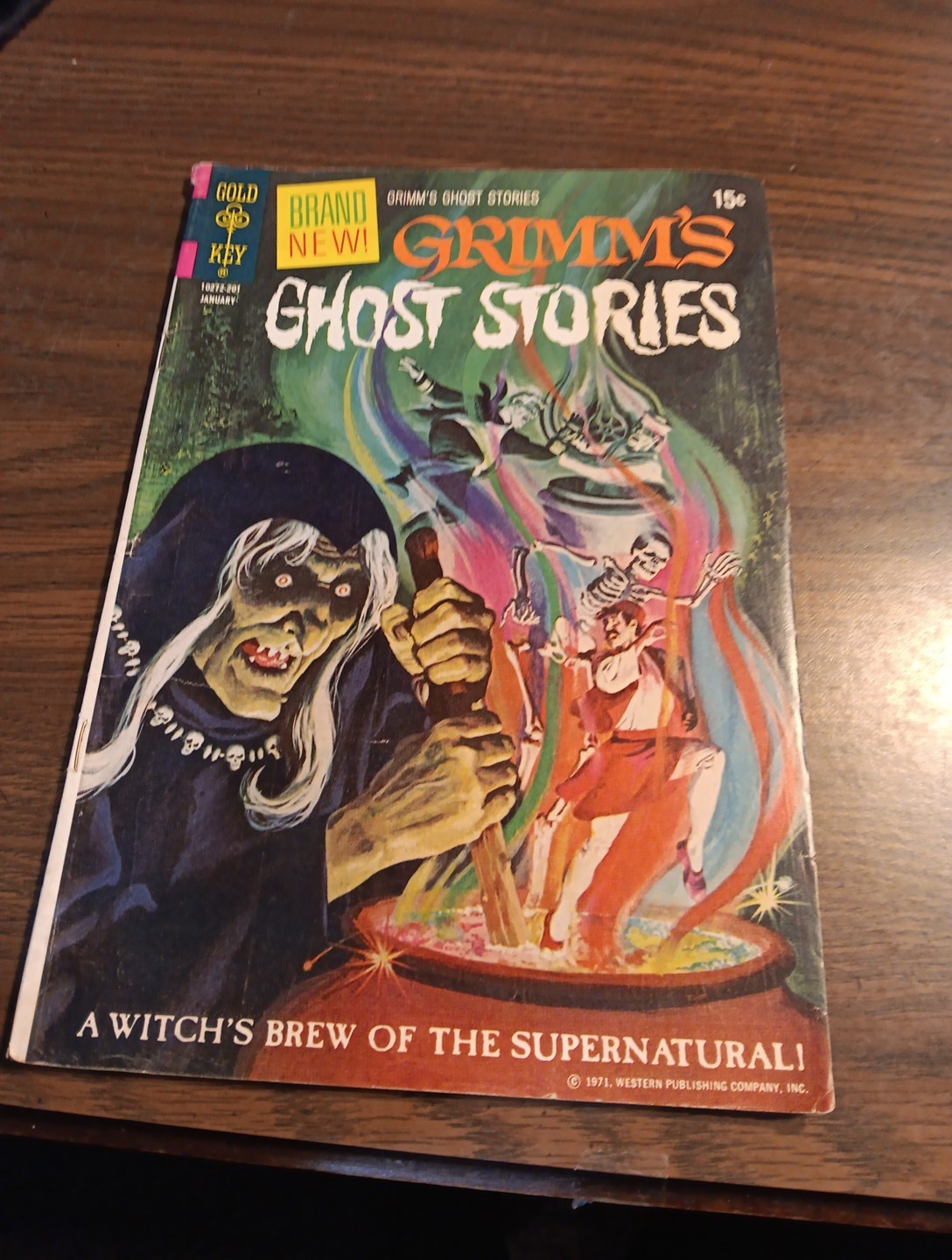 VTG-Gold Key Comic-Grimm's Ghost Stories #1-1972