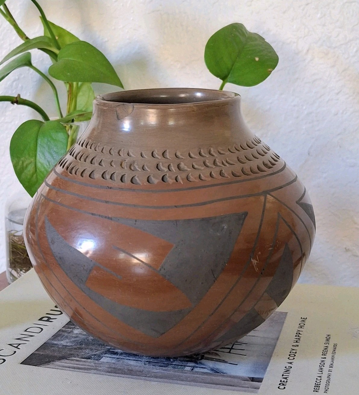 L ORTIZ Pottery Olla Signed Mata Ortiz  Vintage *SEE DESCRIPTION 