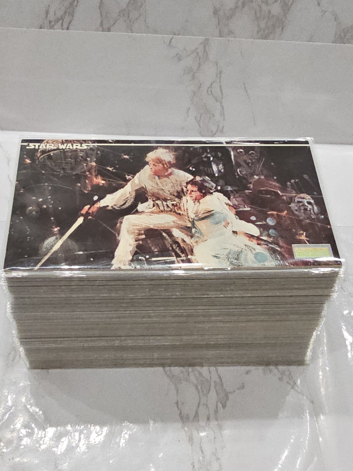 1994 Star Wars Galaxy Topps Complete Card Set 1 - 120 Widevision High Grade Luke