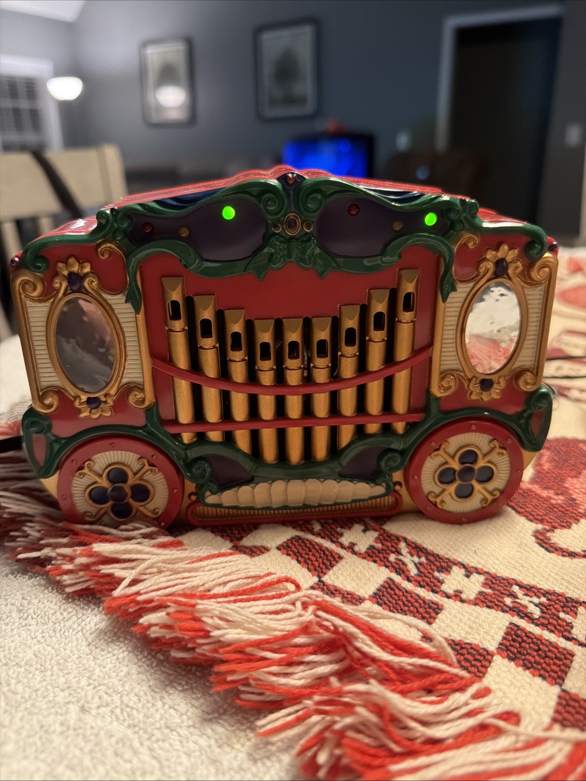 Vintage 1992 Mr. Christmas Holiday Carousel 100% Complete Set with Original Box