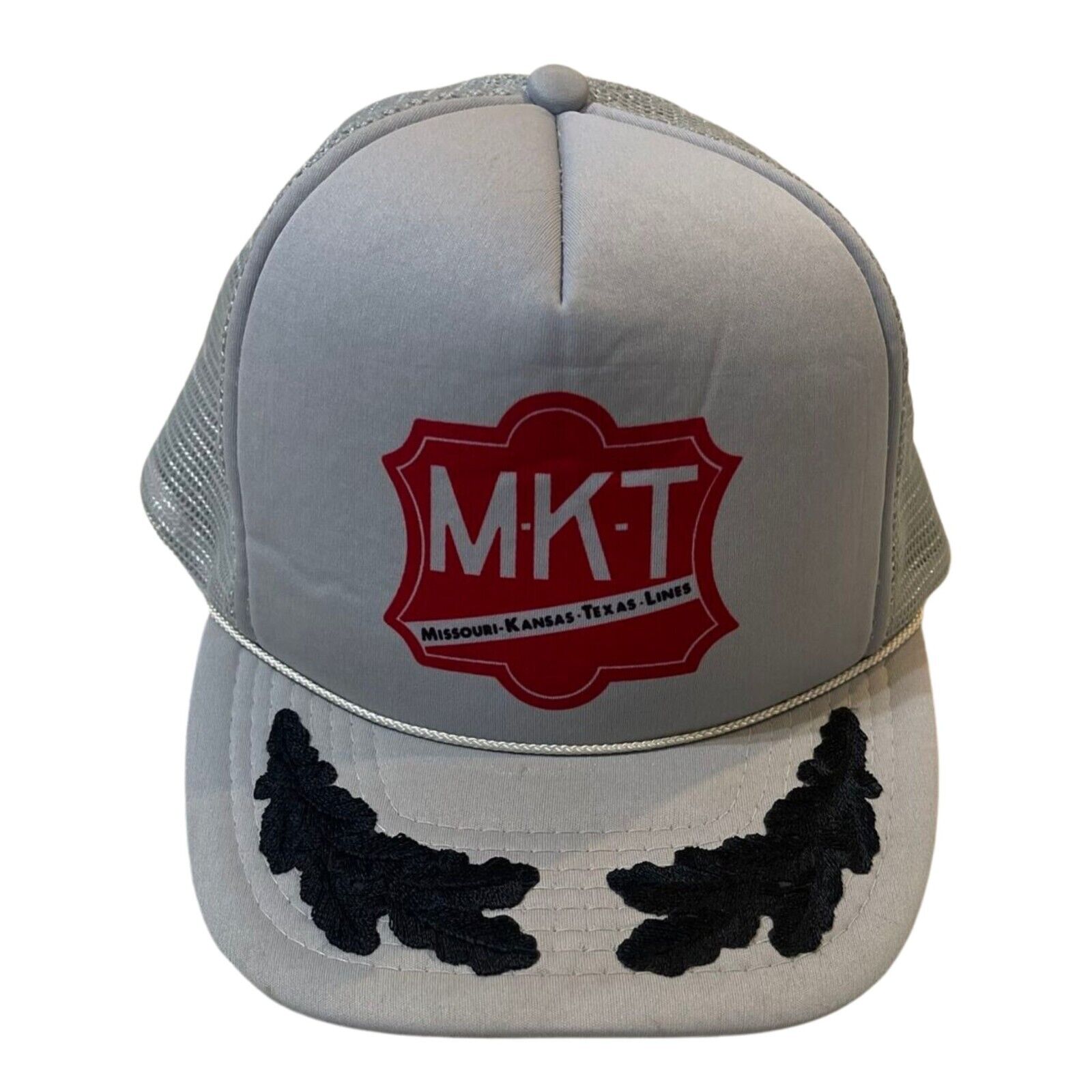 MKT Railroad Vintage Snapback Hat Missouri Kansas Texas trucker 1980’s