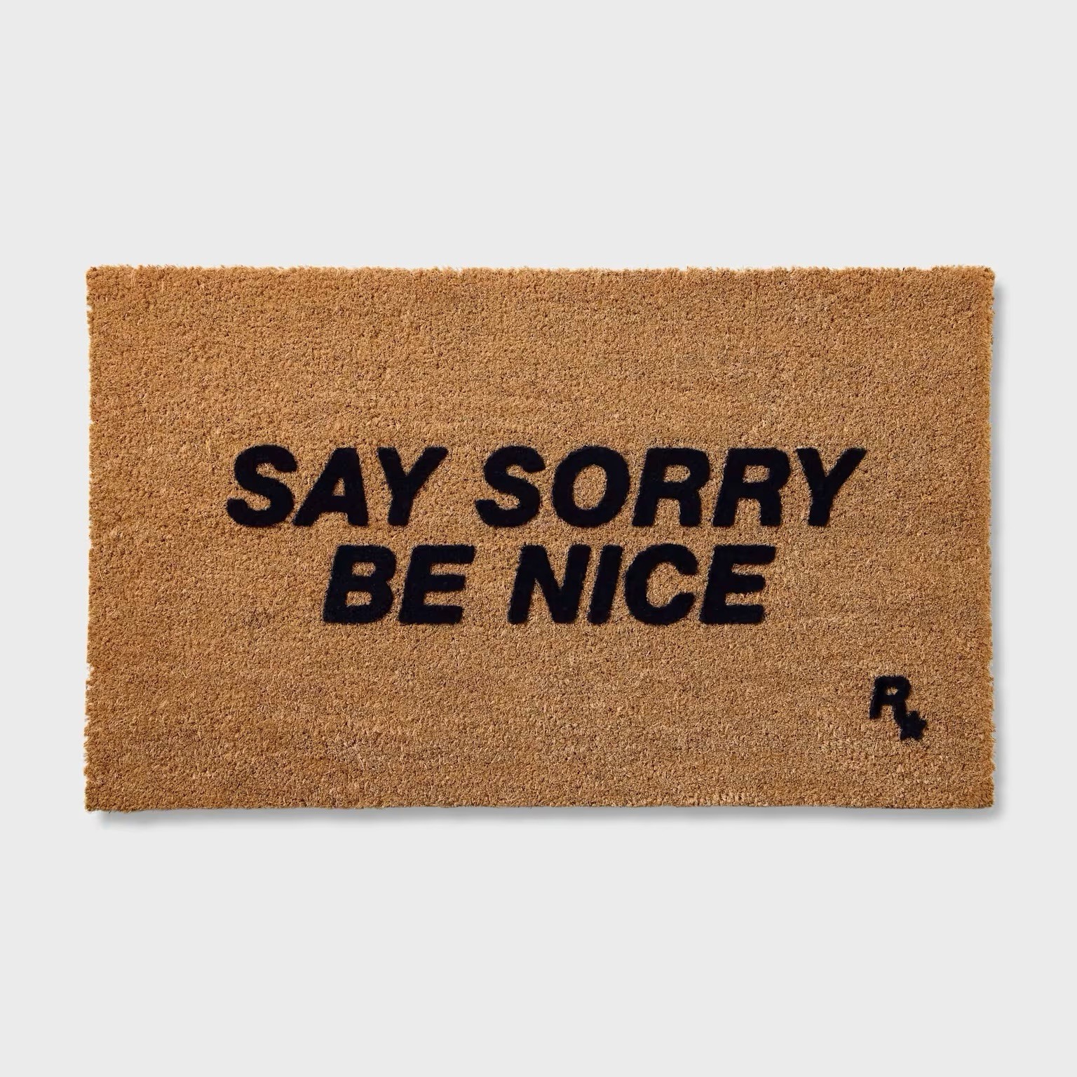 Genuine Rockstar Games Say Sorry Be Nice Welcome Mat Collectible Rare GTA Gift