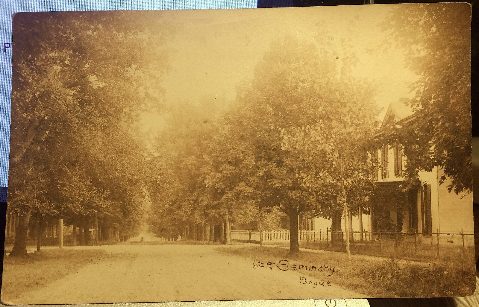 CARROLLTON, KENTUCKY, Photo Post Card 1907 Carroll County 6th & SEMINARY, STREET CARROLLTON, KENTUCKY, Photo Post Card 1907 Carroll County 6th & SEMINARY, STREET