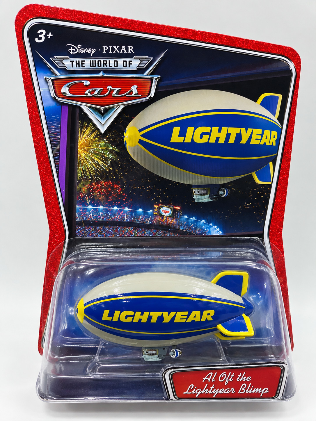Disney's PIXAR Cars 2006 First Edition Al Oft The Lightyear Blimp MINT NIP