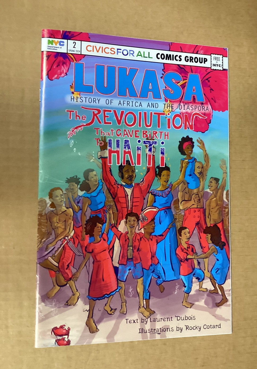LUKASA History of Africa & Dispora Birth to Haiti Civics for all Comic Group