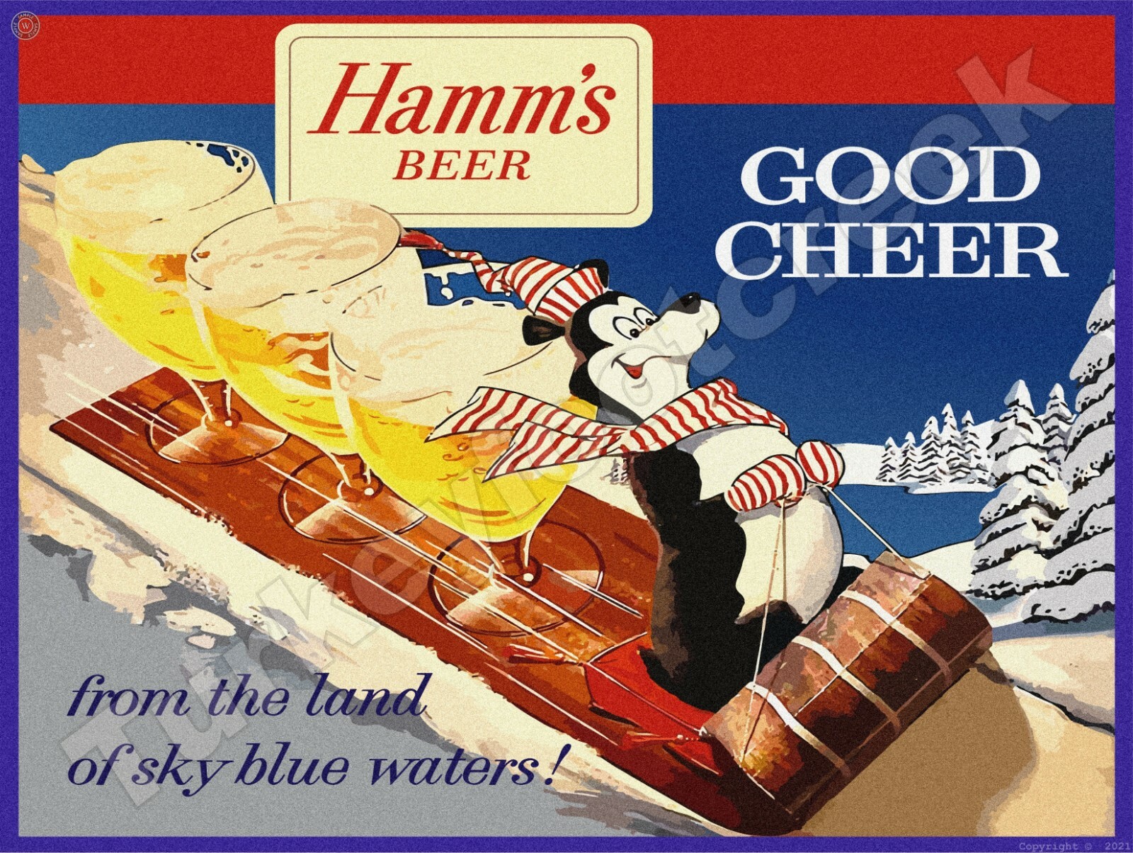 Hamm's Beer Good Cheer 9