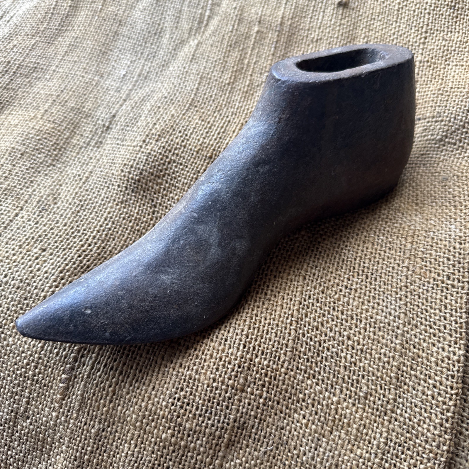 Vintage Heavy Solid Cast Iron Cobblers Shoe Boot Form
