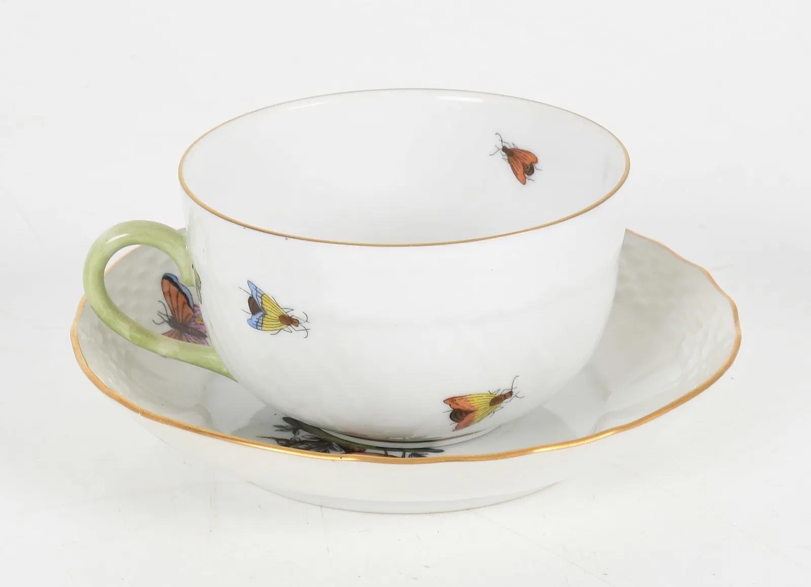 Herend Rothschild Cup and Saucer