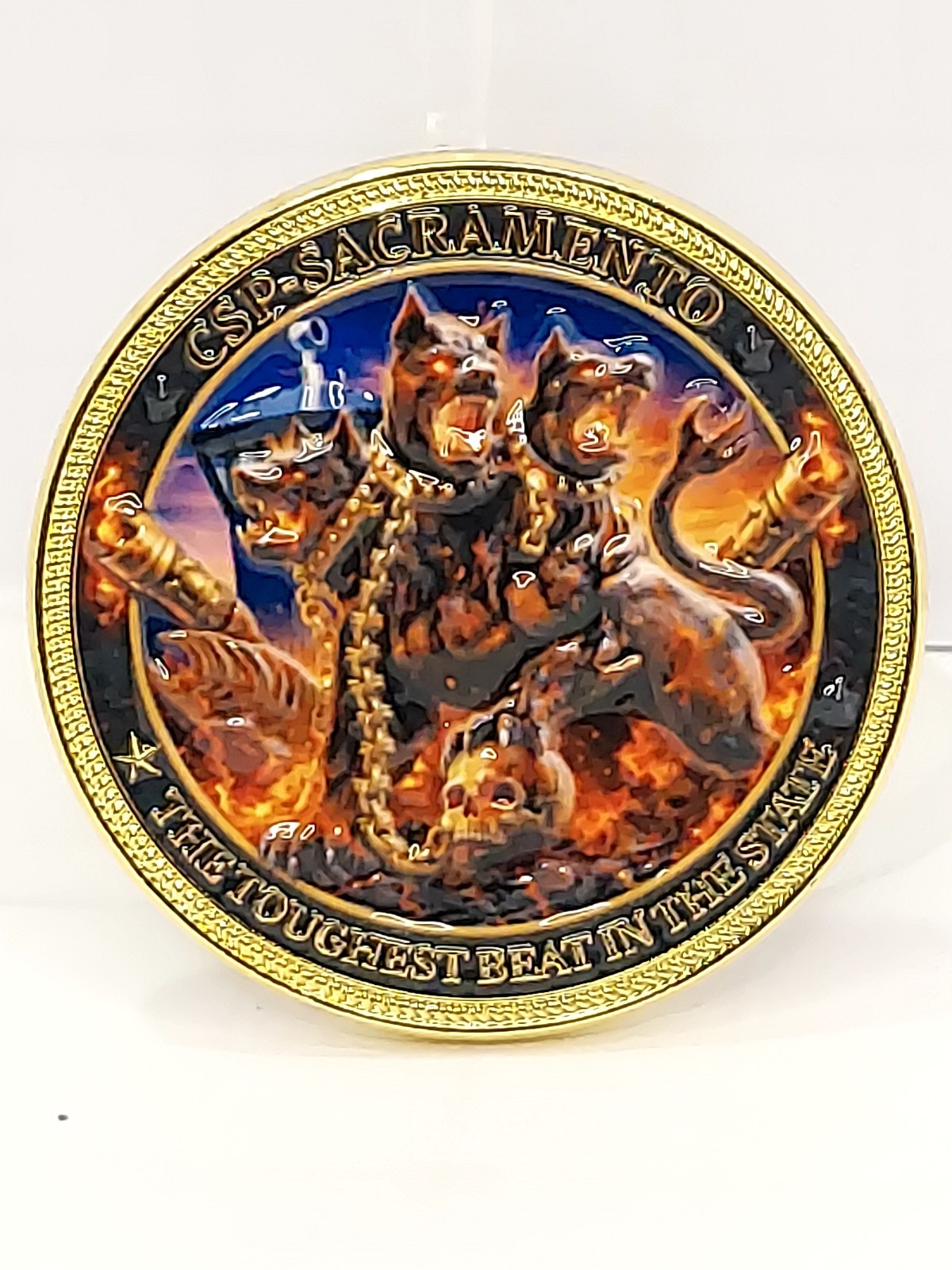 Brand new ccpoa cdcr challenge coin Csp Sac Sacramento state prison read Desc Brand new ccpoa cdcr challenge coin Csp Sac Sacramento state prison read Desc