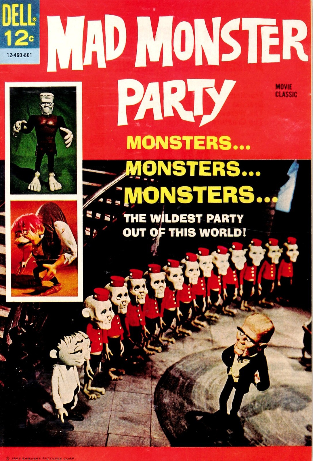 Dell Movie Classics #31 Mad Monster Party Photocopy Comic Book