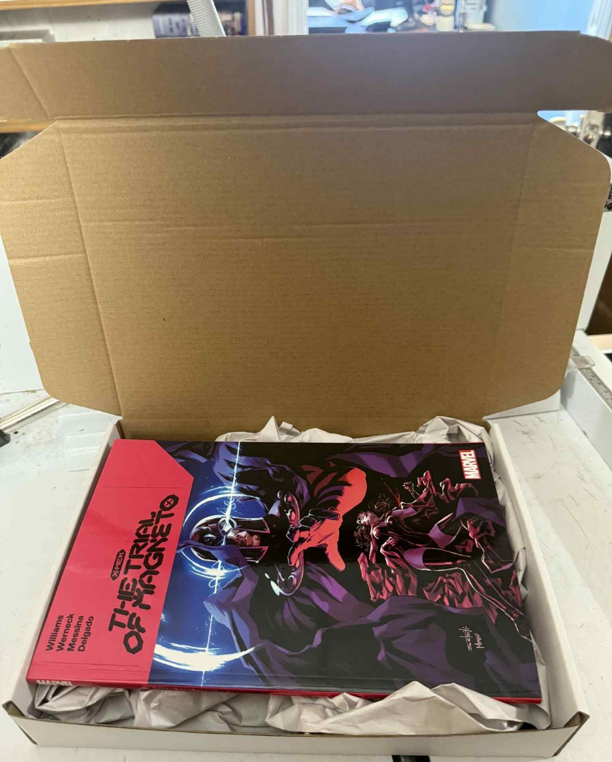 Sent in BOX  \