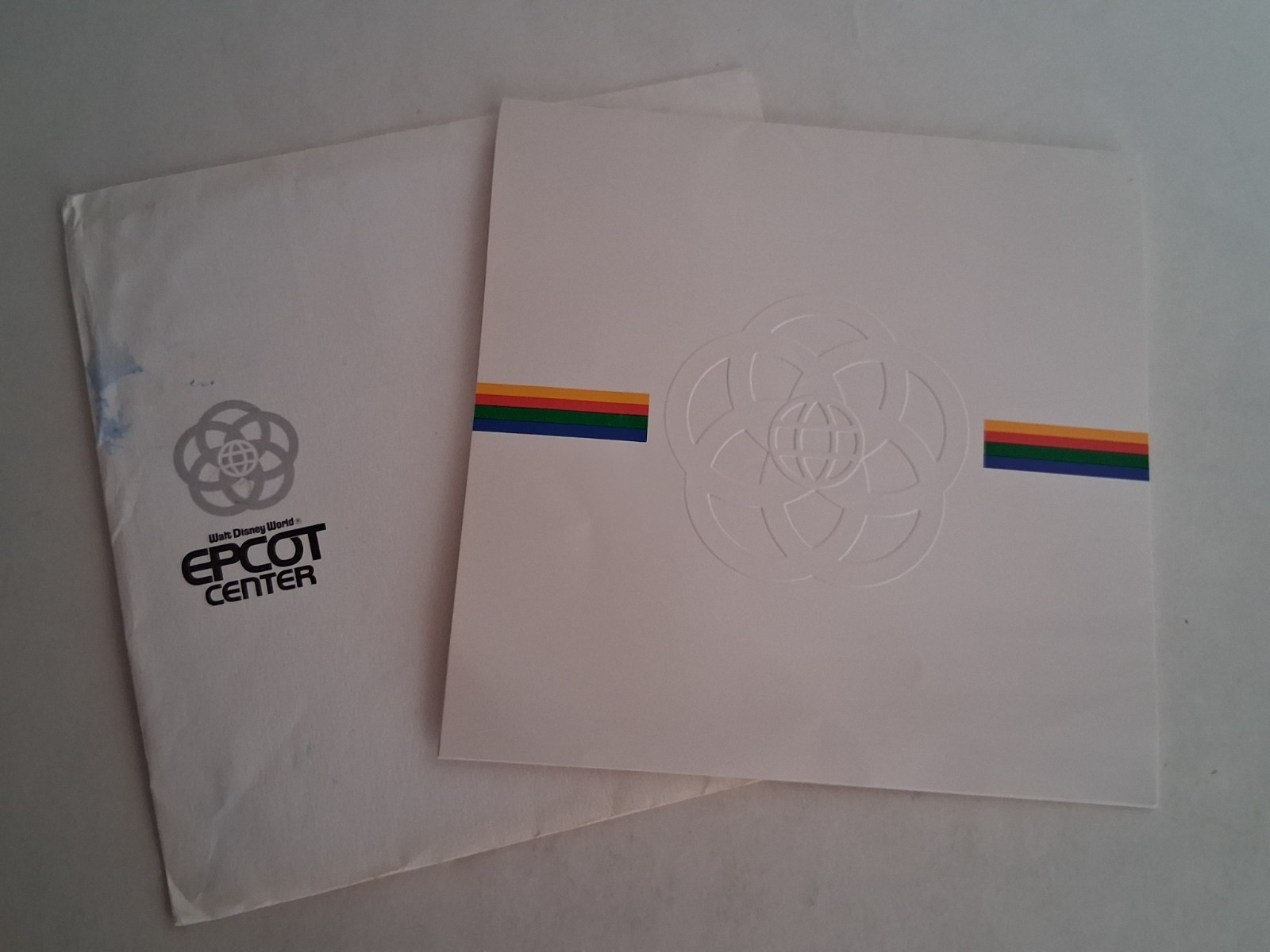 1982 Epcot Center Grand Opening World Showcase Dedication Invitation Walt Disney