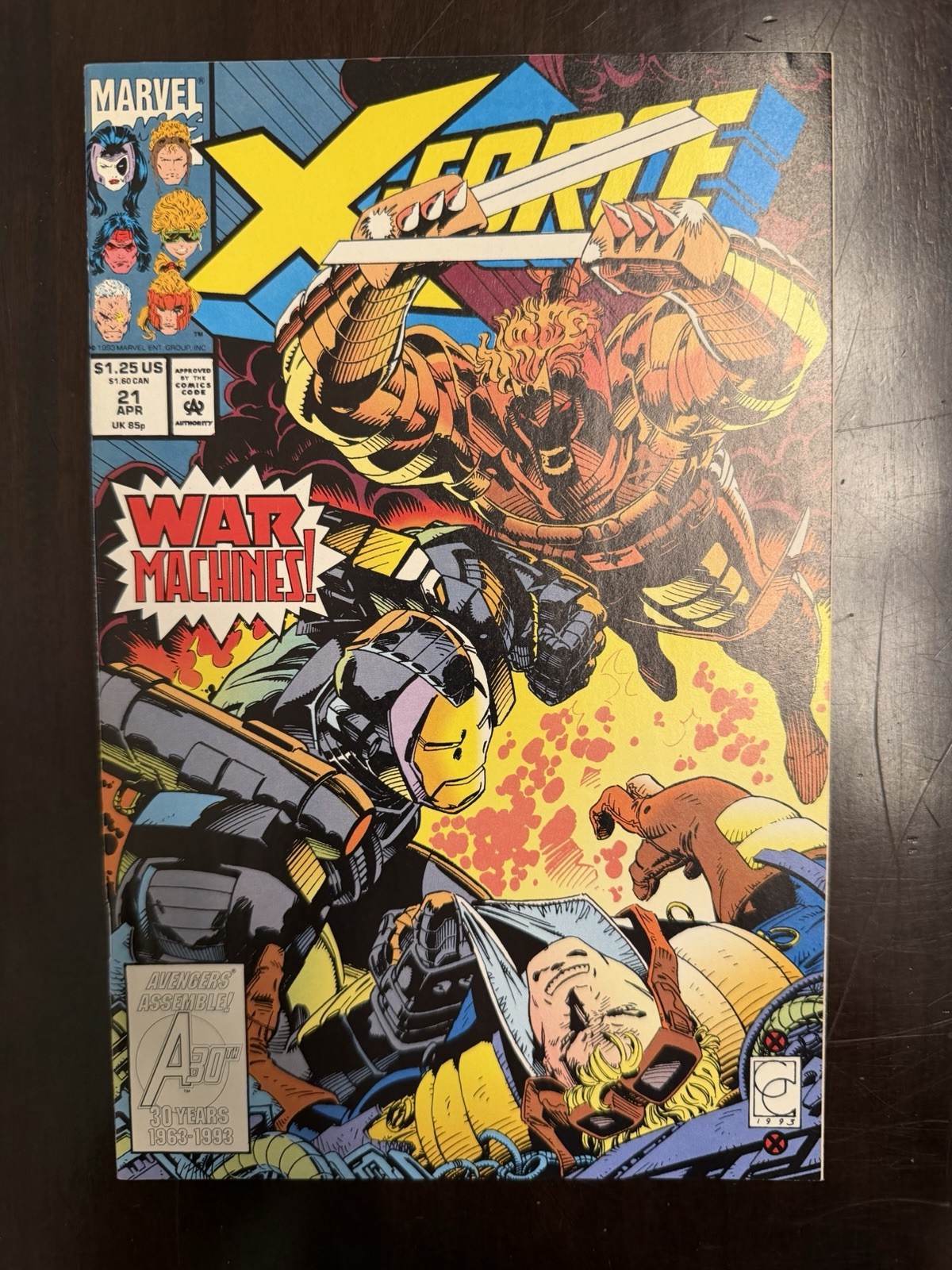 X-Force #21 (Marvel Comics April 1993)