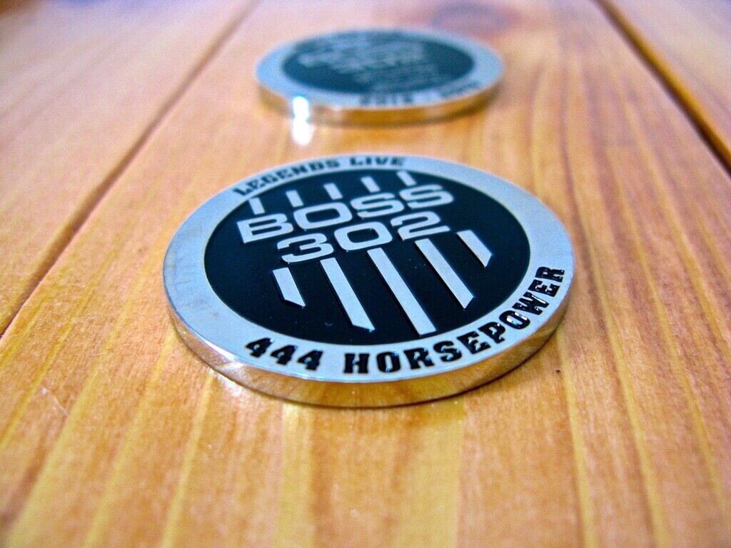 2012 - 2013 Ford Mustang Boss 302 Collectable Challenge Coin New Old Stock