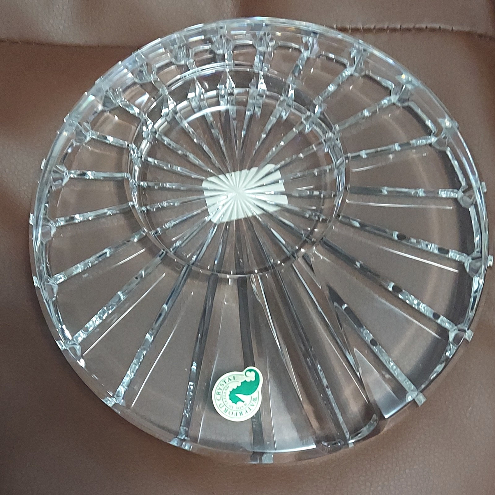 Waterford And Macanudo Solitaire Cigar Crystal Ash Tray  New