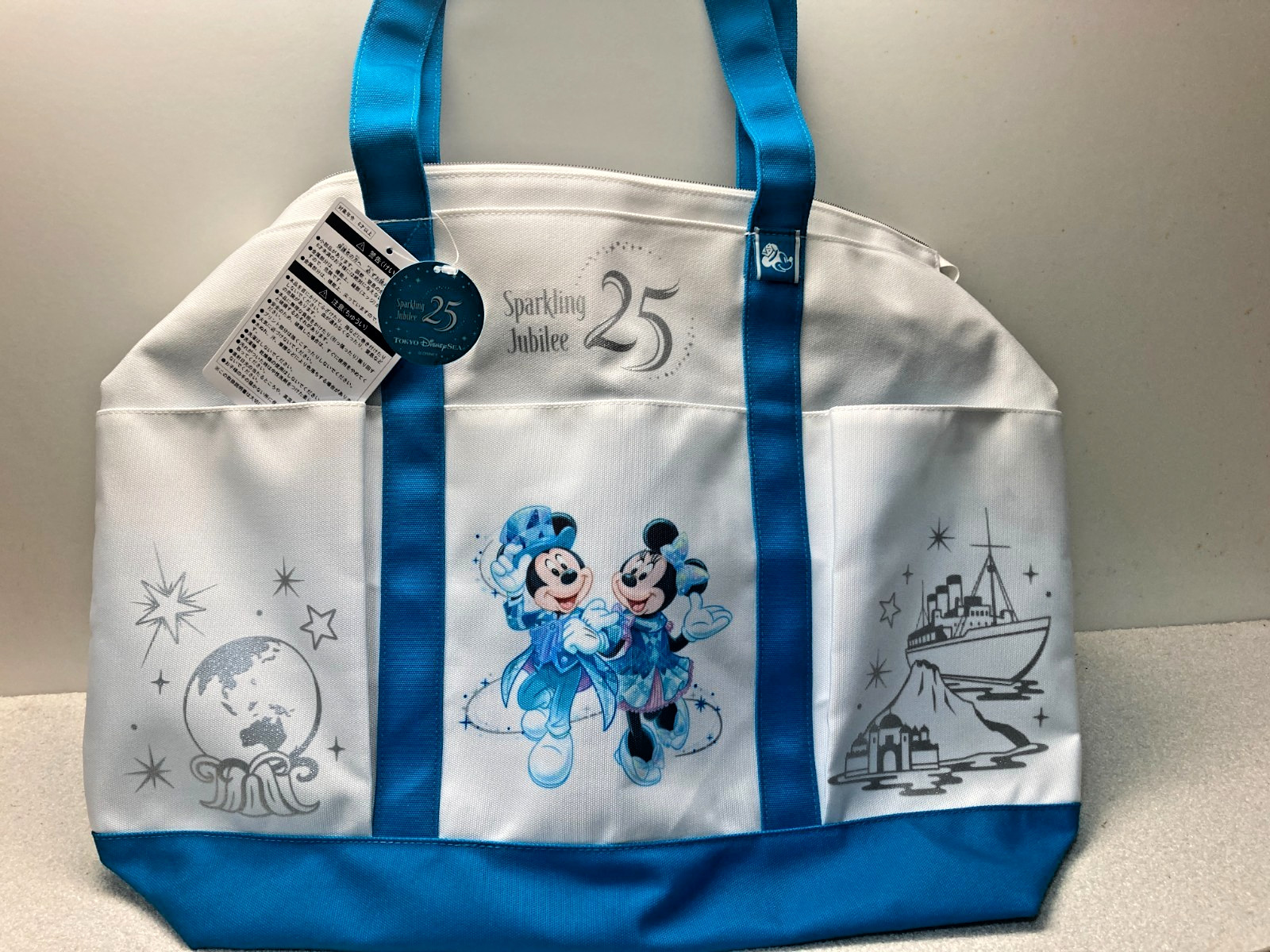 Tokyo Disney Sea 25th Anniversary Mickey Tote Bag Sparkling Jubilee 2026 TDS