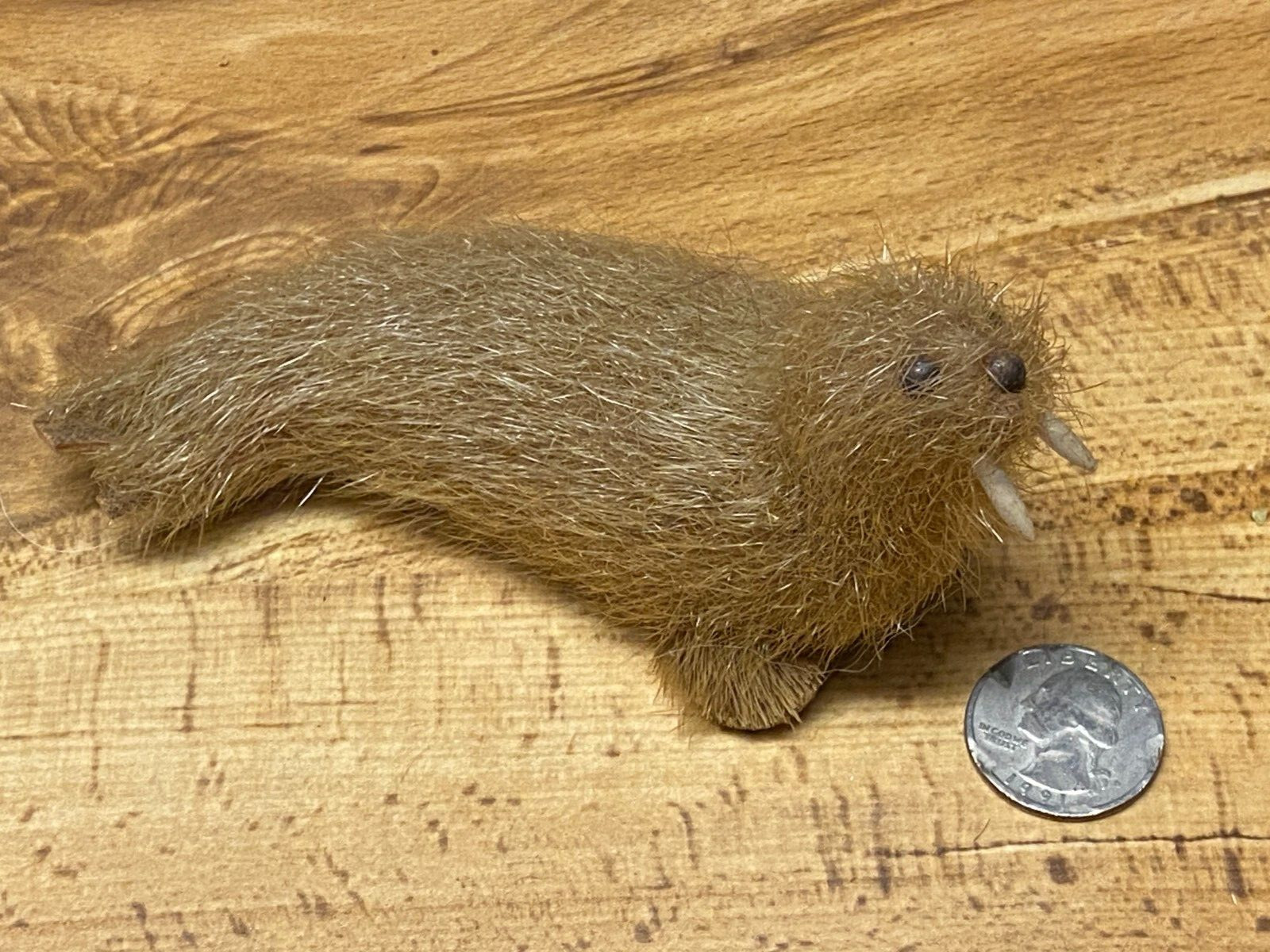 Vintage Walrus Stuffed Miniature Animal 5\