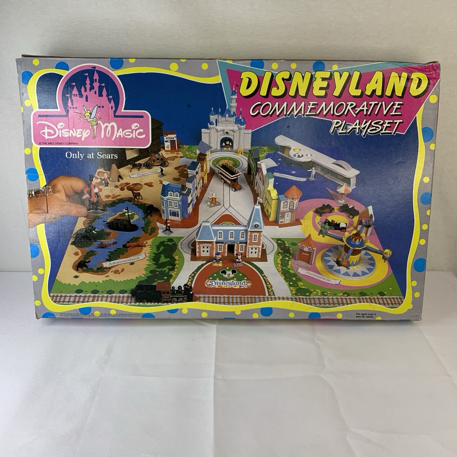Vintage DISNEYLAND COMMEMORATIVE PLAYSET 1988 Walt Disney Company Disney Magic