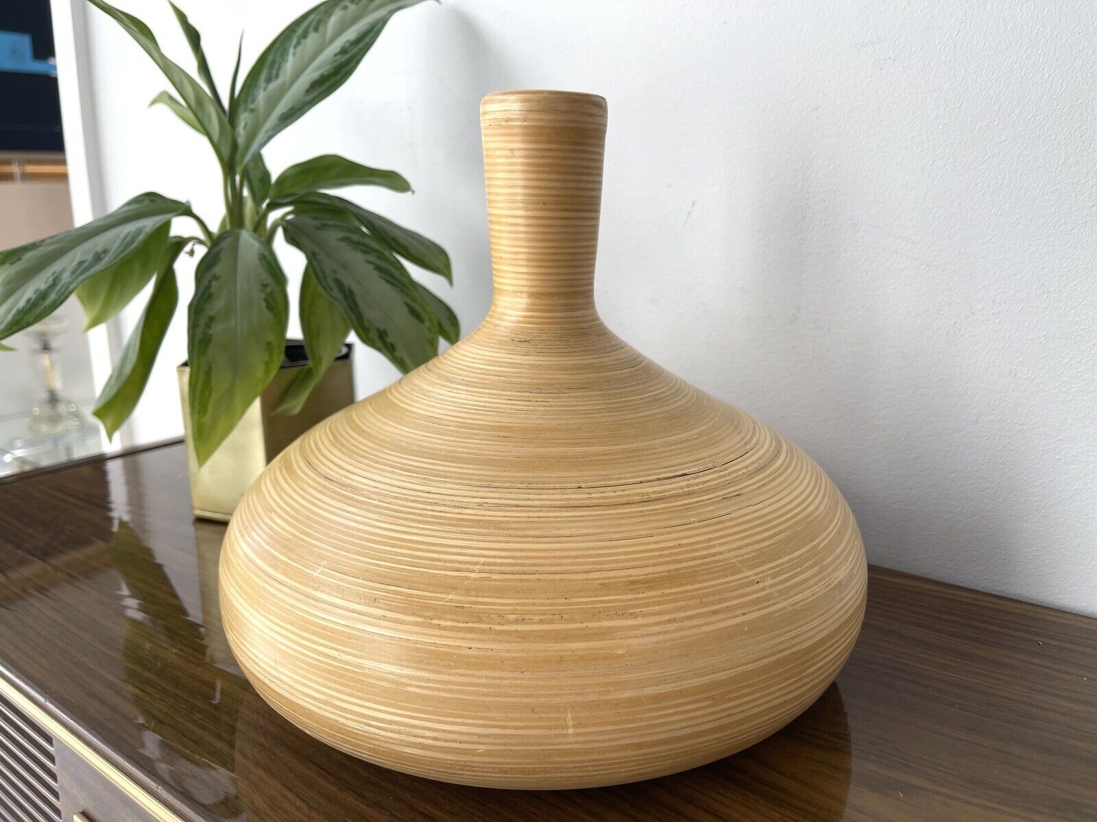 Handcrafted Vintage Pottery Vase