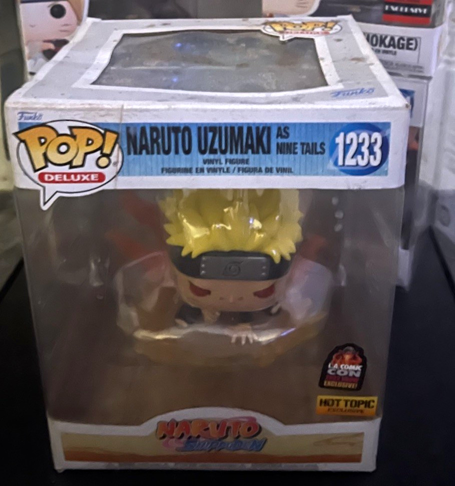 Funko Pop Deluxe Naruto Shippuden Naruto Uzumaki #1233 Hot Topic Exclusive Funko Pop Deluxe Naruto Shippuden Naruto Uzumaki #1233 Hot Topic Exclusive