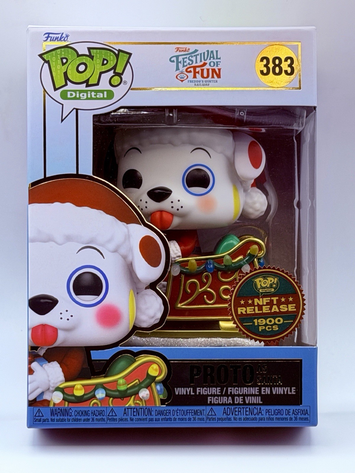 Funko Pop Festival Of Fun Proto as Santa #383 Legendary LE 1900 with Protector