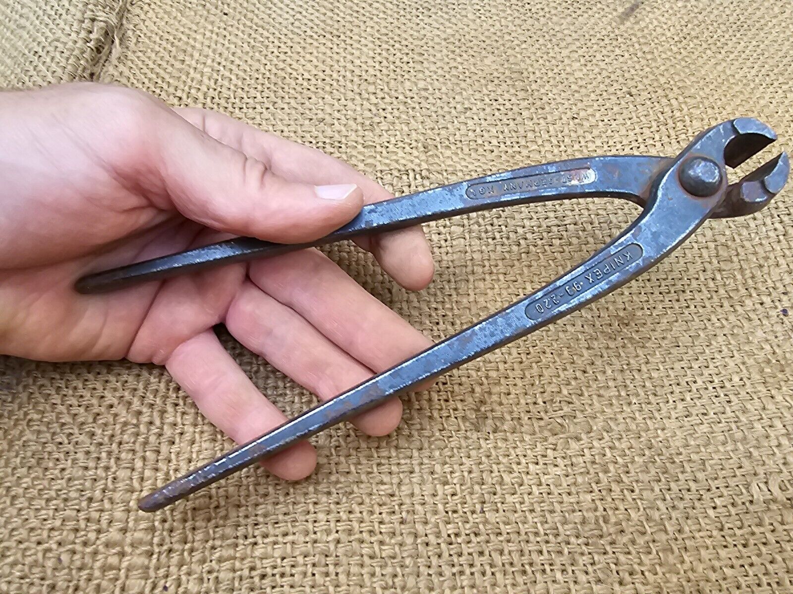 VINTAGE KNIPEX CUTTERS PLIERS TONGS GERAMN