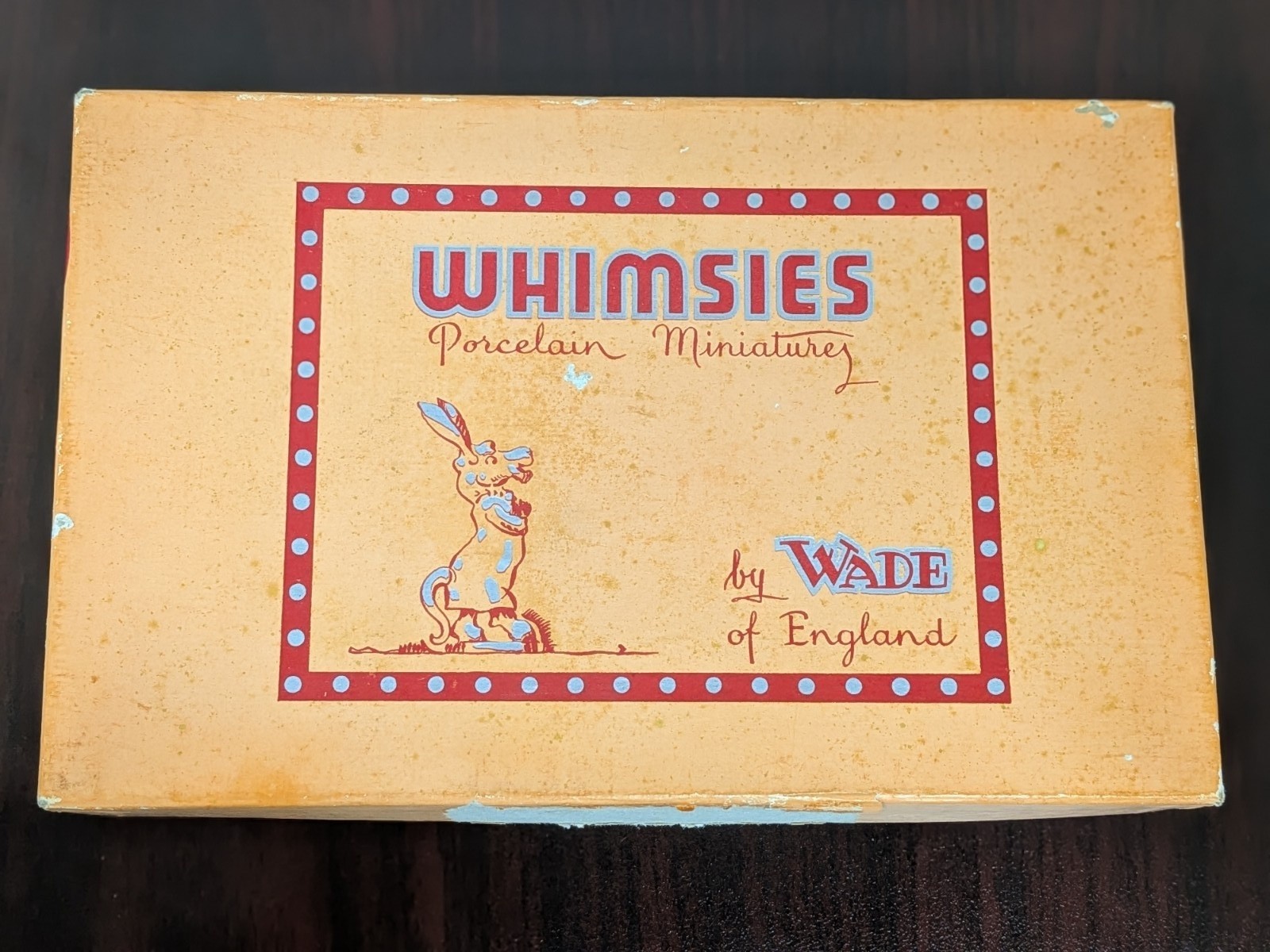 1955 Wade Of England WHIMSIES SET #3 5 Piece Set With Original Box 