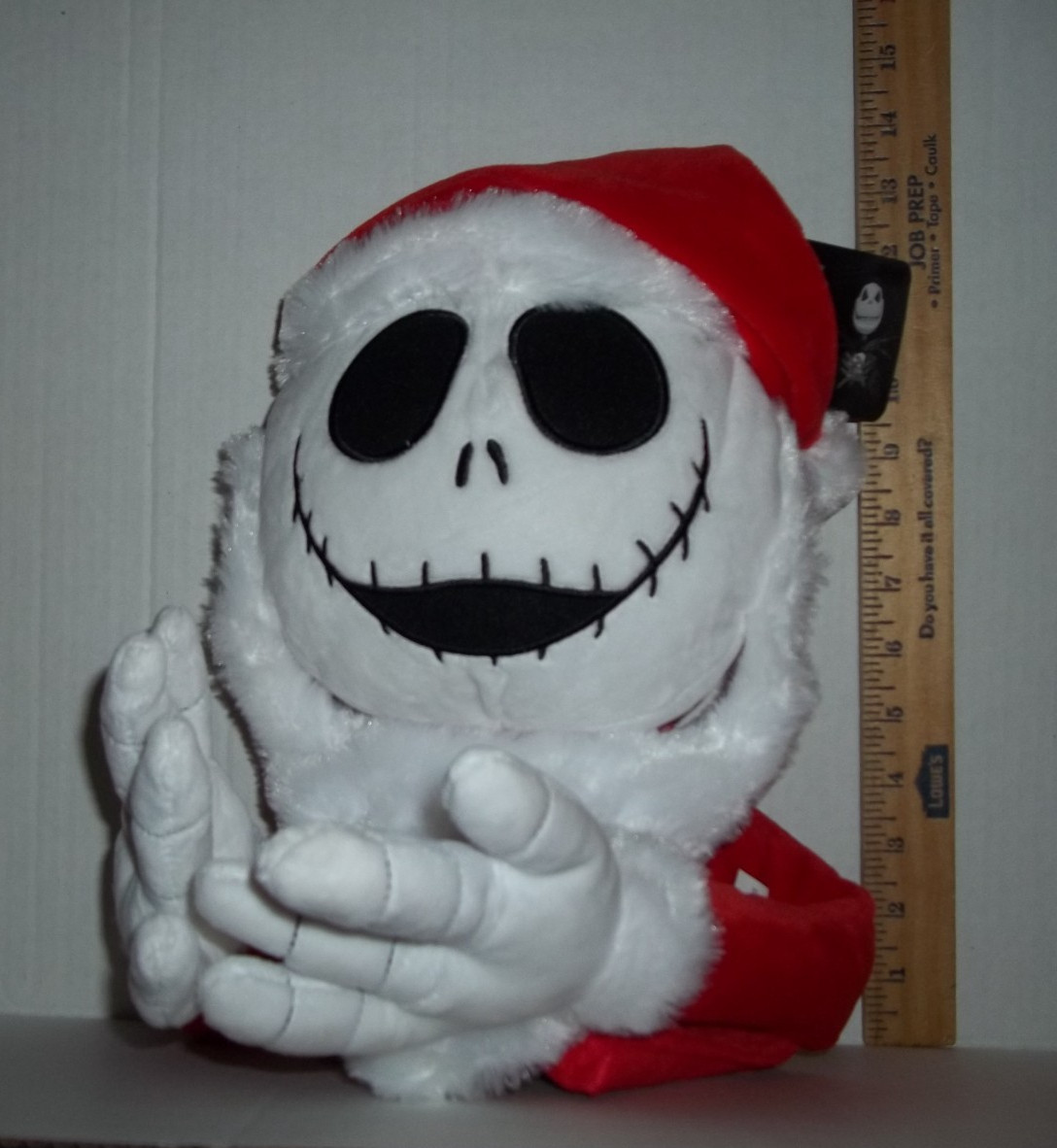 nwt The Nightmare Before Christmas Santa Jack Christmas Tree Hugger Topper Plush