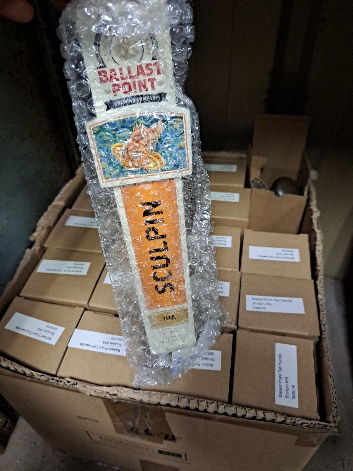 Ballast Point Brewing Company “Sculpin” IPA 11.5” Tall Tap Handle