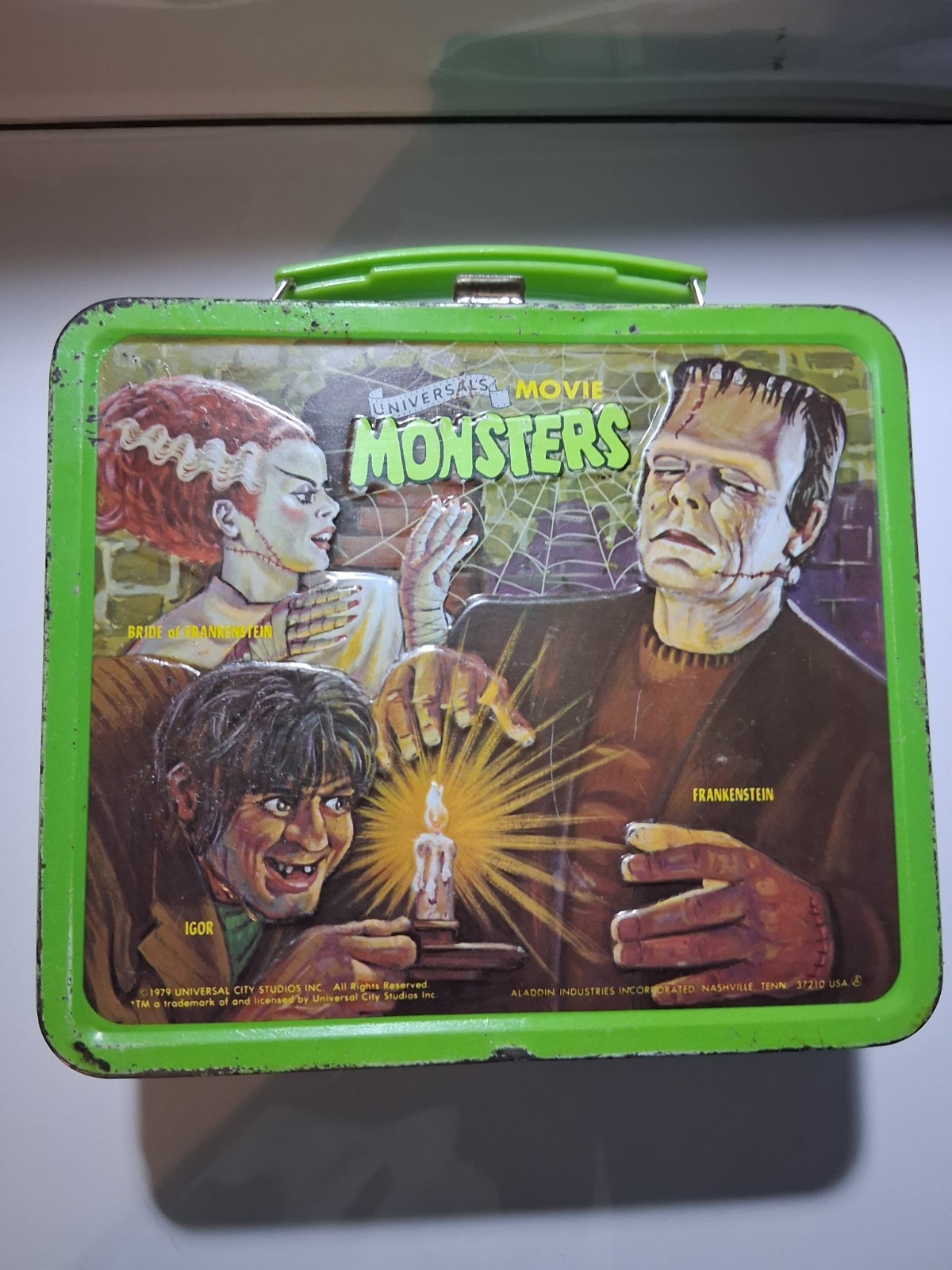 1979 Aladdin Universal Movie Monsters Lunchbox vintage halloween rare dracula