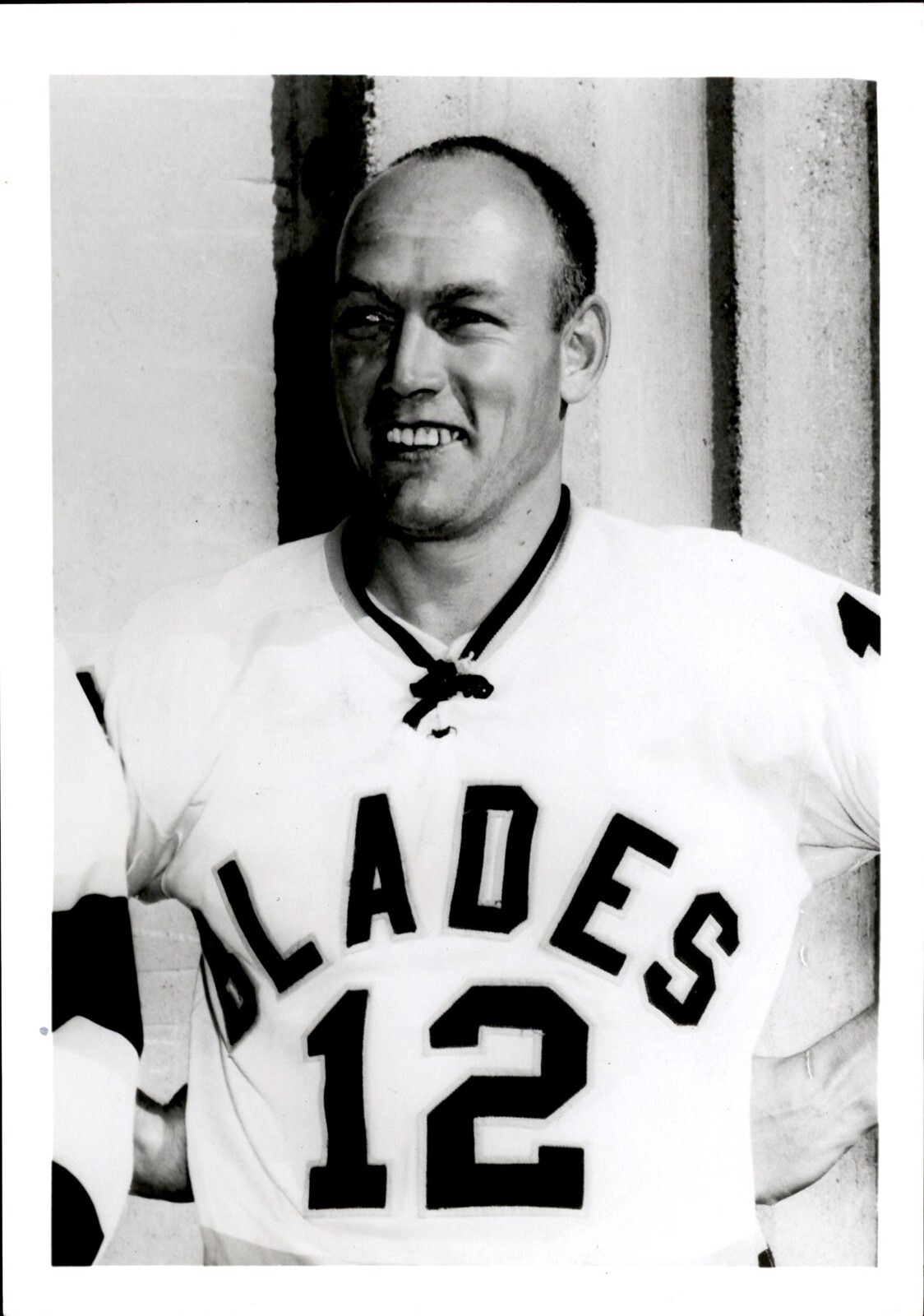 PF28 Original Photo NORM JOHNSON 1963-67 LOS ANGELES BLADES WHL HOCKEY CENTER