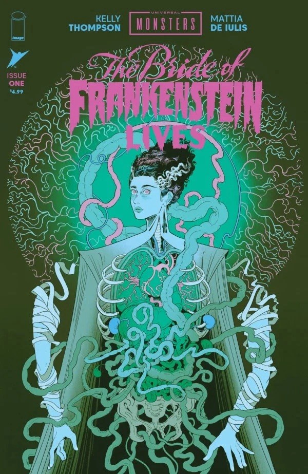 Universal Monsters Bride Of Frankenstein Lives #1 1:50 Rosemary Valero Oconell