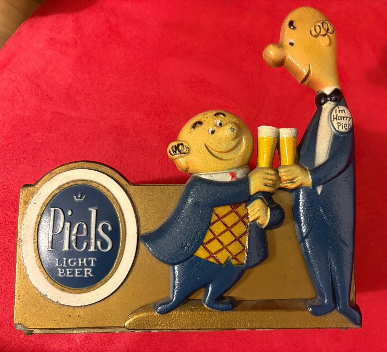 Vintage 1950’s Piels Beer Bar Caddy Vintage 1950’s Piels Beer Bar Caddy